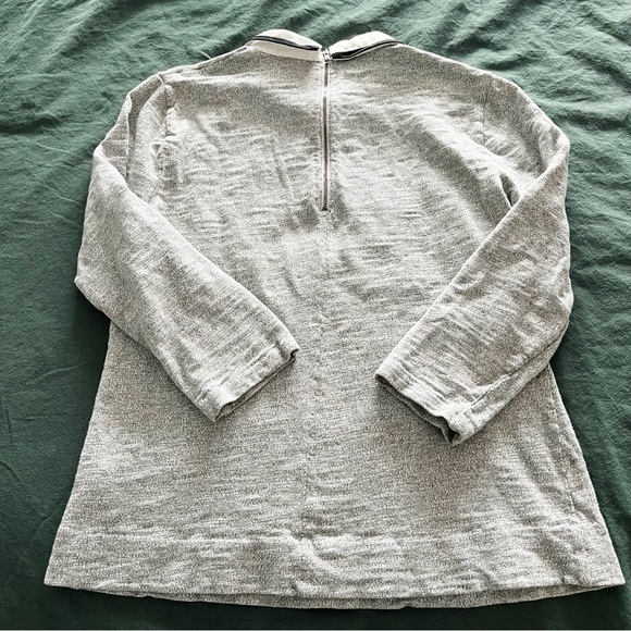 J. Crew Peter Pan collar sweatshirt - Picture 6 of 6